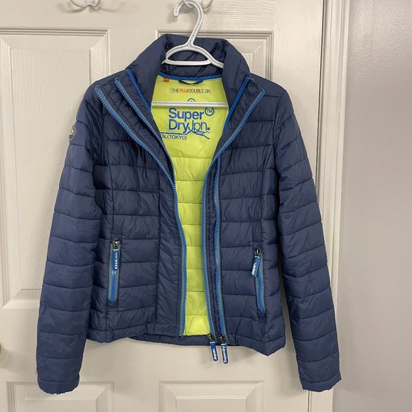 Superdry Women's Fuji Double Zip Jacket, size S - Picture 2 of 10